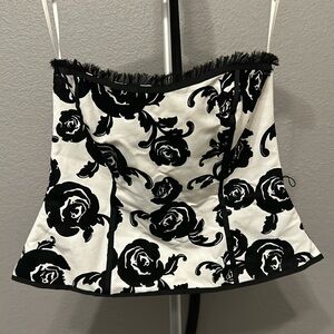 White House Black Market Corset Top